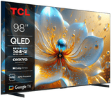 TCL Televizoare Televizor TCL QLED 98T8C | 248 cm, Smart Google TV, 4K Ultra HD, (Model 2025)