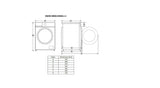 [RESIGILAT] Masina de spalat rufe Heinner HWM-M8014SMA+++ | 8kg, 1400RPM, A+++, Inverter, 59.5x47.5x85cm