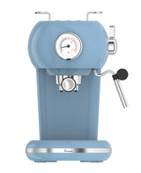 Fram Espressor manual Espressor Manual FRAM FEM-D15RBL | 1100W, 15 Bari, 1.2L, Albastru