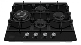 Heinner Plita incorporabila Plita Incorporabila Heinner HBH-M452IWFGBK | 4 Arzatoare, Gaz, 60cm, Negru, 60x52cm