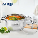 Heinner Oala Oala Heinner HR-MSF-061 | 24cm, 6.1L, Inox, Capac Inclus
