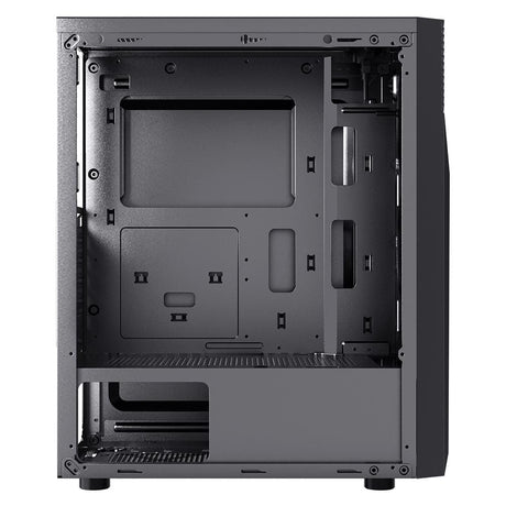 Spacer Carcasa SPACER WARRIOR Mid Tower NEGRU
