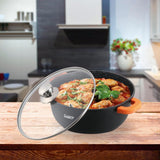 Heinner Oala Oala Heinner HR-SCO-A0328A | 28cm, 6.5L, Aluminiu Turnat, Capac Inclus