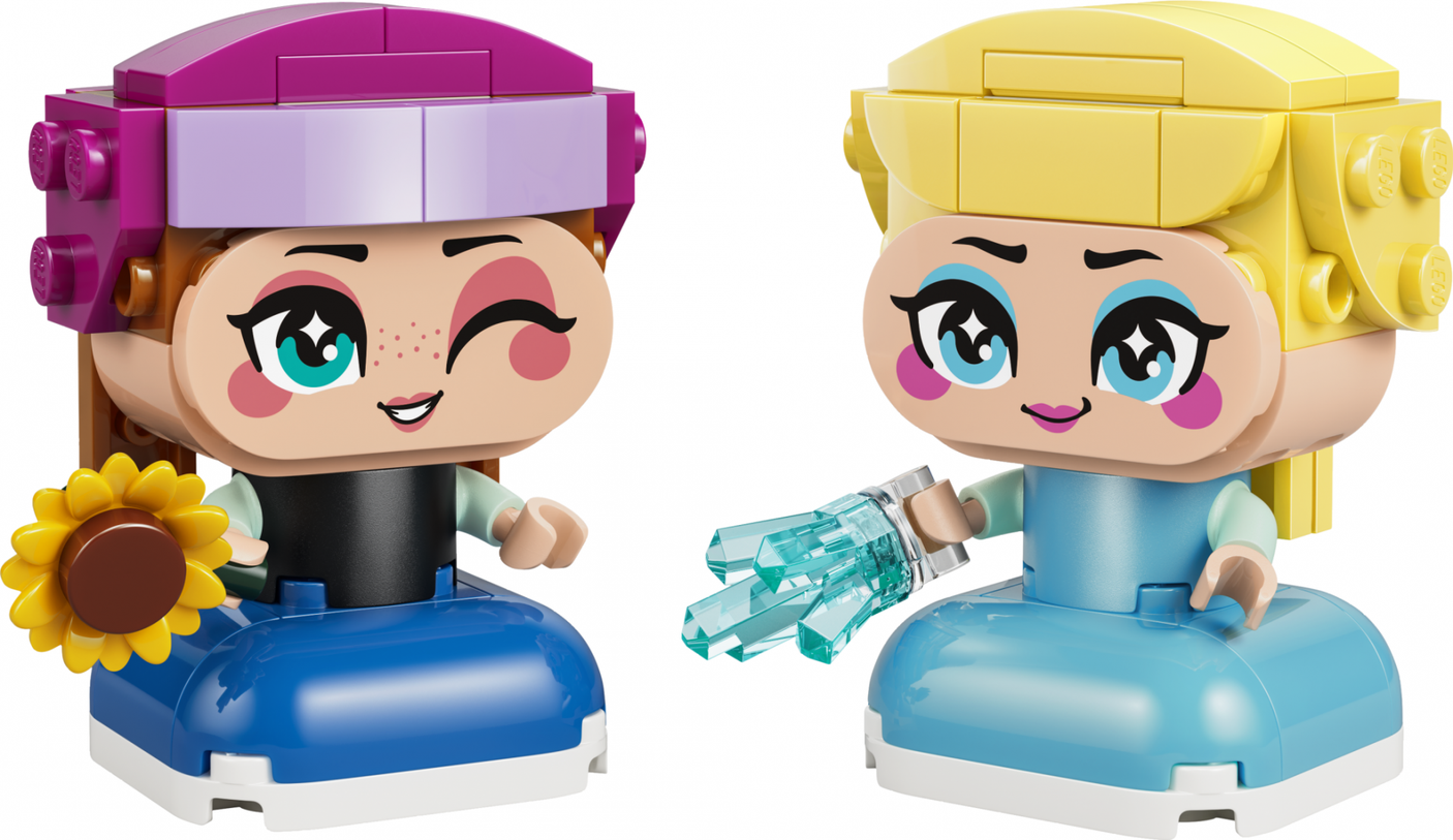 Miniprintesele Anna și Elsa LEGO43284