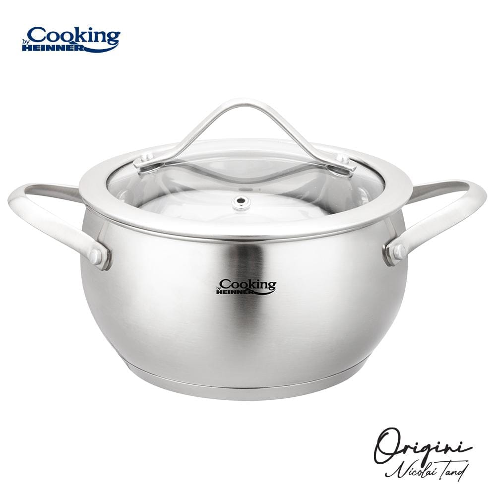 Heinner Cratita Cratita Heinner HR-RW-T018C | 16cm, 1.8L, Inox, Capac inclus
