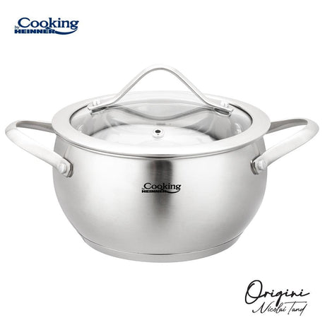Heinner Cratita Cratita Heinner HR-RW-T018C | 16cm, 1.8L, Inox, Capac inclus