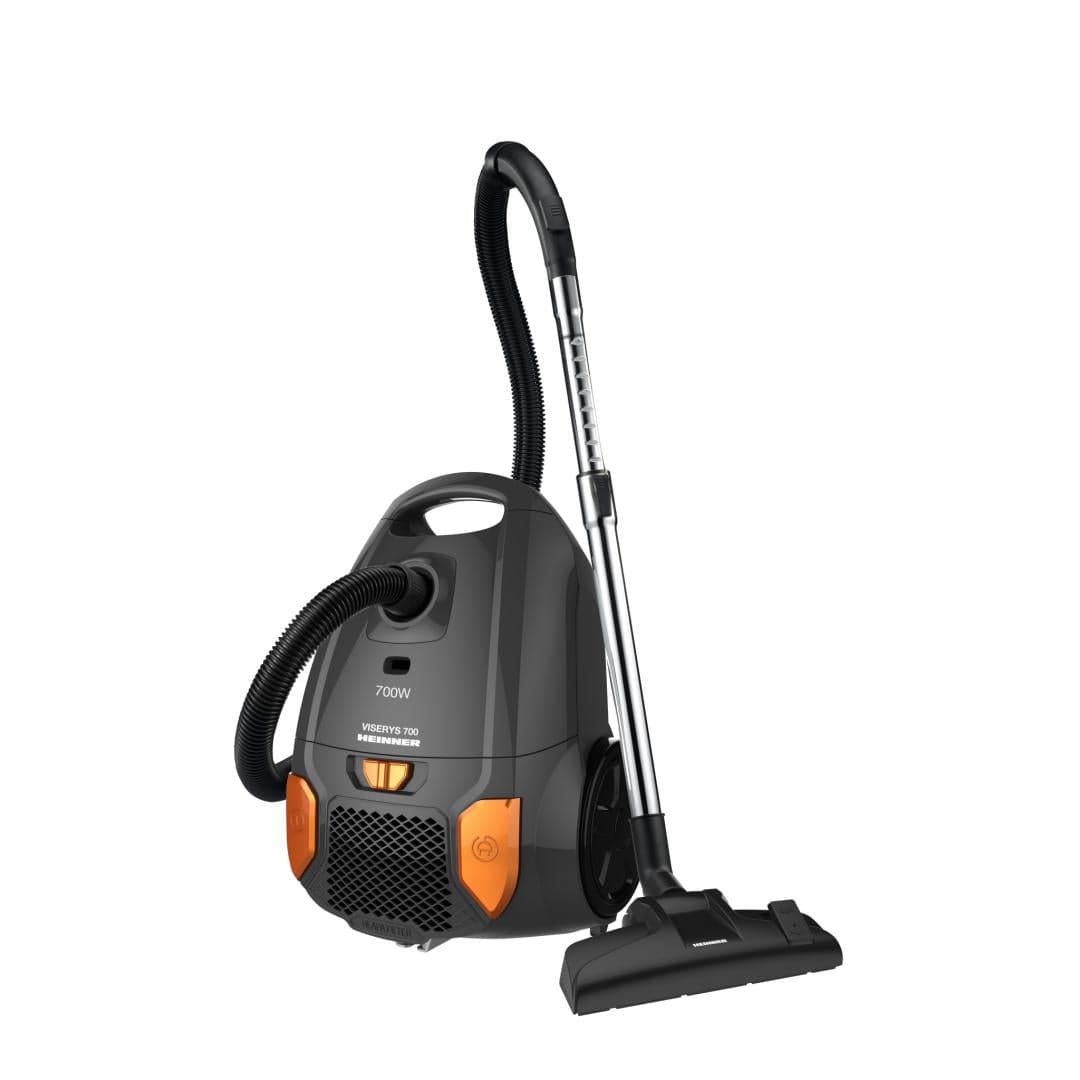 Heinner Aspirator Aspirator cu Sac Heinner HVC-MGRY1400-V2 | 1400W, Filtru HEPA, 3L, Gri