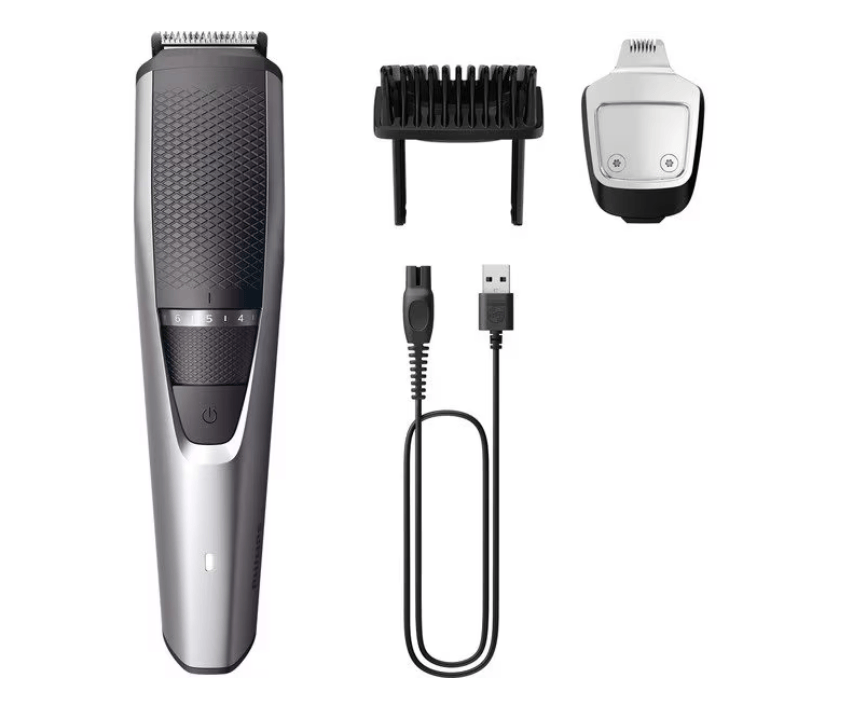 Philips Masina de tuns barba Aparat de Tuns Barba Philips BT3239/15 | Acumulator, Autonomie 60 min, Gri Antracit
