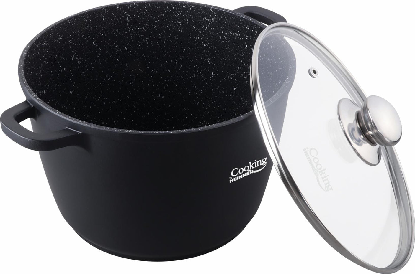 Heinner Oala Oala Heinner HR-SCO-A0628A | 28cm, 10L, Aluminiu Turnat, Dark Line