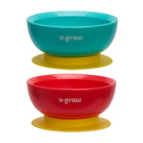 Set 2 Boluri cu Ventuza, 340 Ml, U-grow