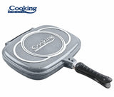 Heinner Tigaie Tigaie Heinner HR-ZCT-32DG | 32x24cm, Dubla Grill, Aluminiu, Gray Line