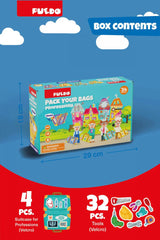 Joc din Spuma EVA, Fa-ti Bagajul-profesii, Puedo — Puedo Toys