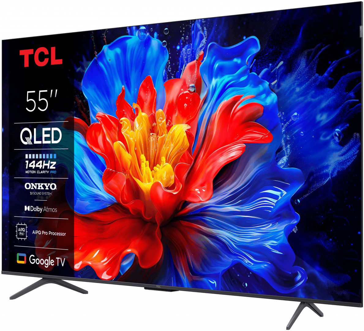 TCL Televizor TCL QLED 55P81K, 139 cm, Smart Google TV, 4K