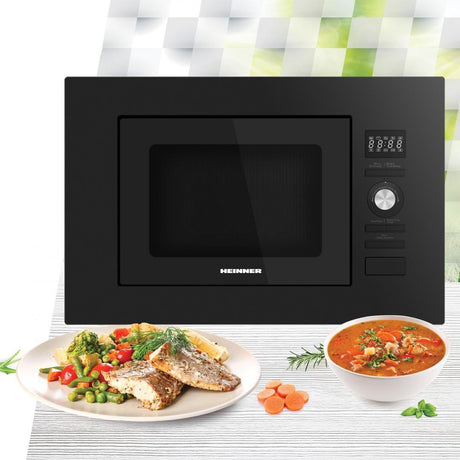 Heinner Cuptor microunde Cuptor Cu Microunde Heinner HMW-MDBI20GDBK | 20L, 700W, Digital, Negru