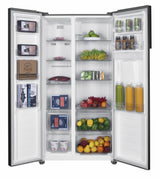 Heinner Side by side Side by Side Heinner HSBS-H439NFXWDE++ | 439L, No Frost, Clasa E, Inox, 90x59.5x177cm