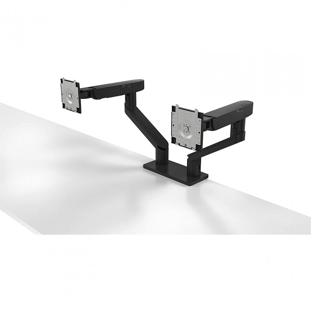DELL Suport Monitor de Birou Dual, Dell 482-BBDL, 19" - 38", VESA 100x100, suporta pana la 10kg, negru