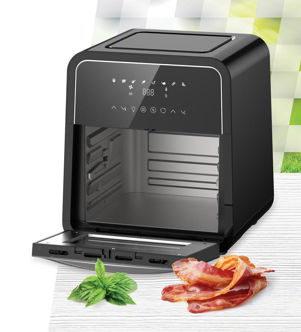 Heinner Air Fryer Air Fryer Heinner HAF-B12BK2000 | 12L, 2000W, 10 Programe, Negru