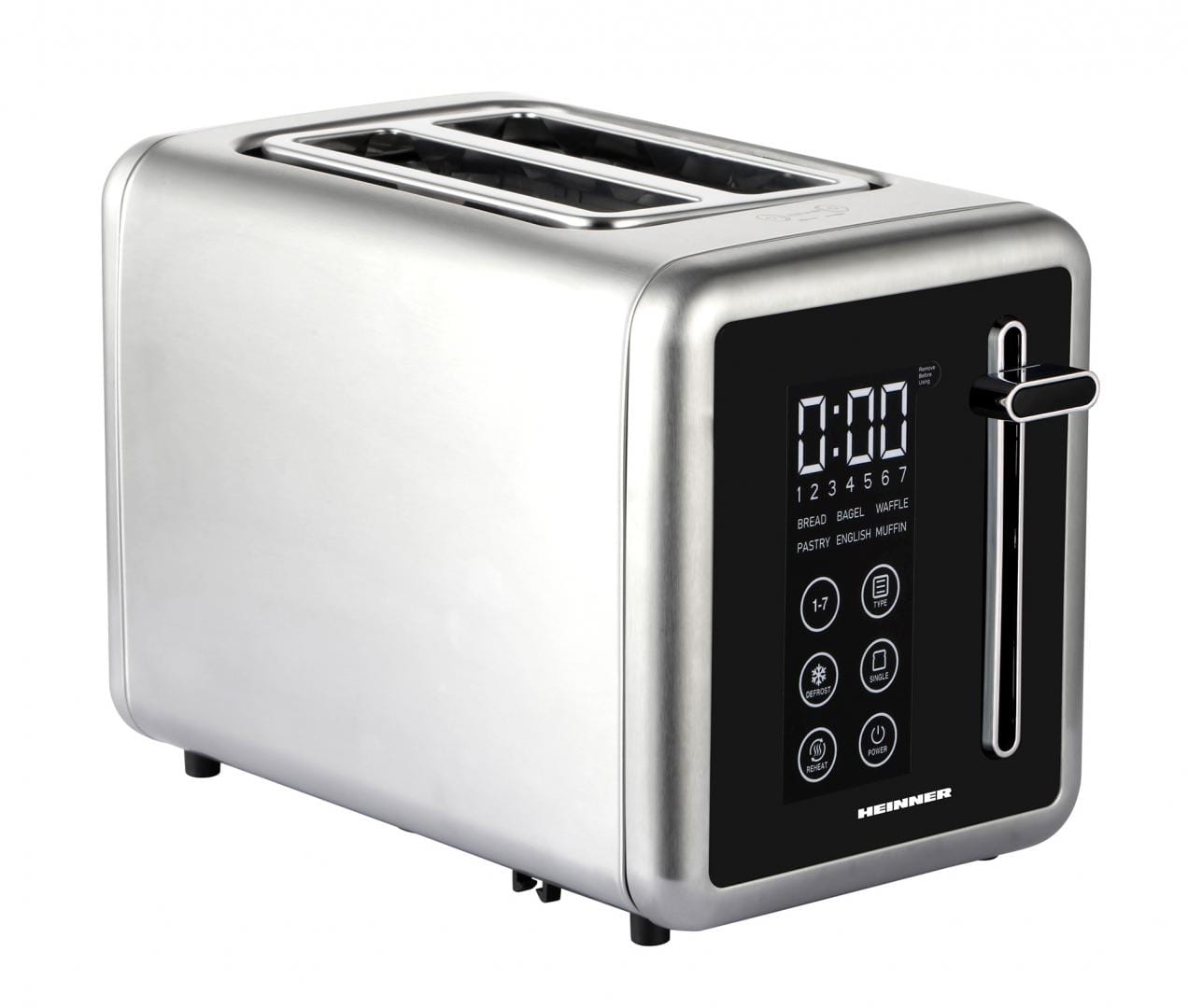 Heinner Prajitor de paine Prajitor de Paine Heinner HTP-DD900BKSS | 900W, 2 Sloturi, 6 Trepte, Inox