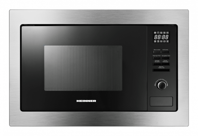 Heinner Cuptor microunde Cuptor Cu Microunde Heinner HMW-MDBI25GDIX | 25L, 900W, Grill, Digital, Inox
