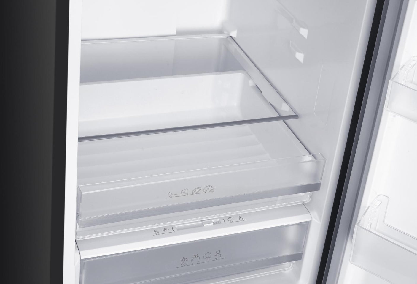 Combina frigorifica Heinner HCNF-HM400DINVDGE++, No Frost, MaxStorage, tehnologie Dual Inverter, clasa energetica: E, ca