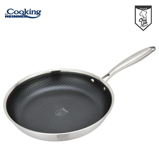 Heinner Tigaie Tigaie Heinner HR-MRK-28T | Inox 3 Straturi, 28cm, Titanium3, 5.5cm