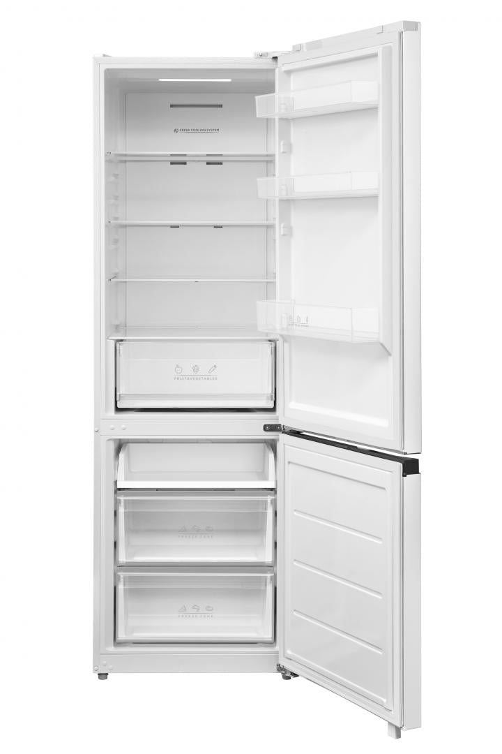 Combina frigorifica Heinner HCNF-M330INVE++, Total No Frost, compresor Inverter, capacitate totala: 330 L, capacitate fr