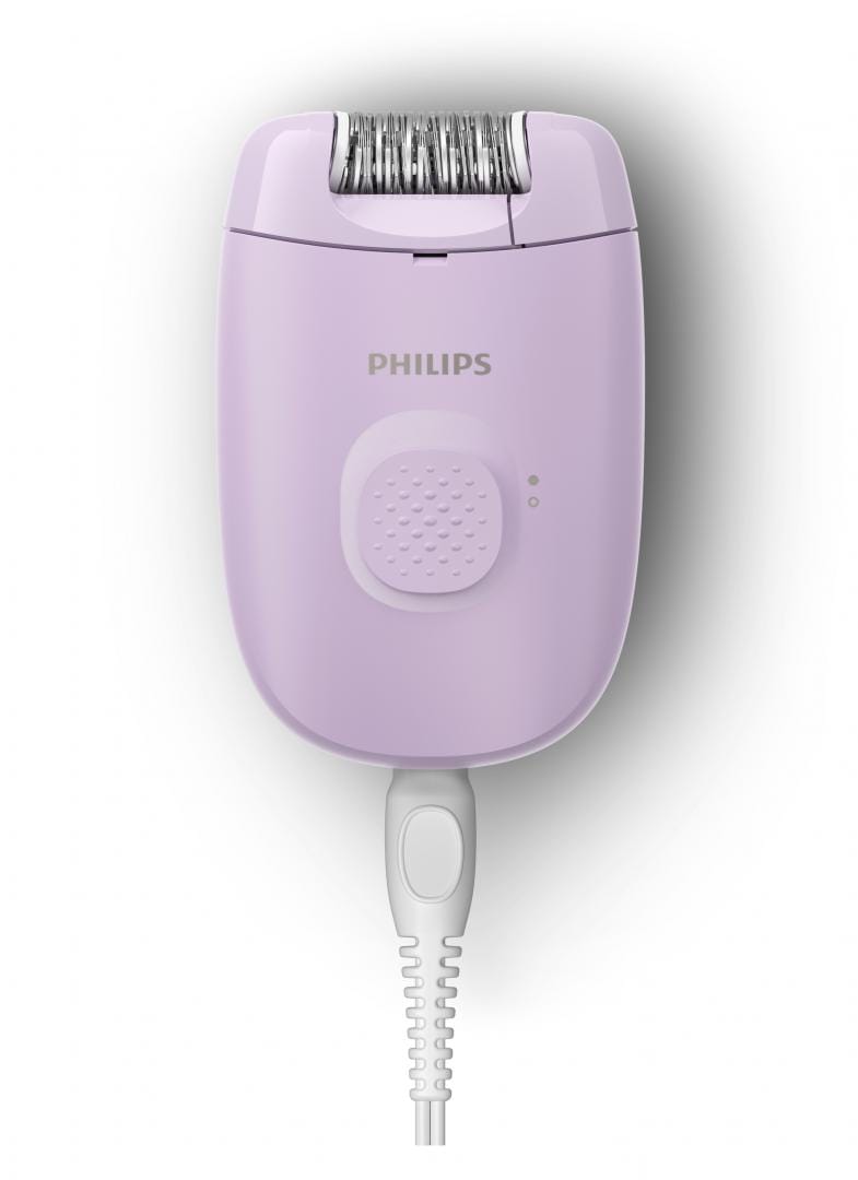 Philips Epilator Epilator Philips BRE237/00 | Seria 2000, 1 viteza, 2 accesorii, Retea, Lila