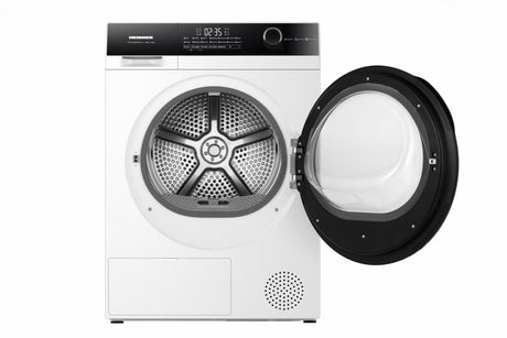 Heinner Uscator de rufe Uscator de rufe Heinner HHPD-HMK90IVFC+++ | Pompa de caldura, 9kg, A+++, Inverter, Alb, 59.5x66x84.5cm