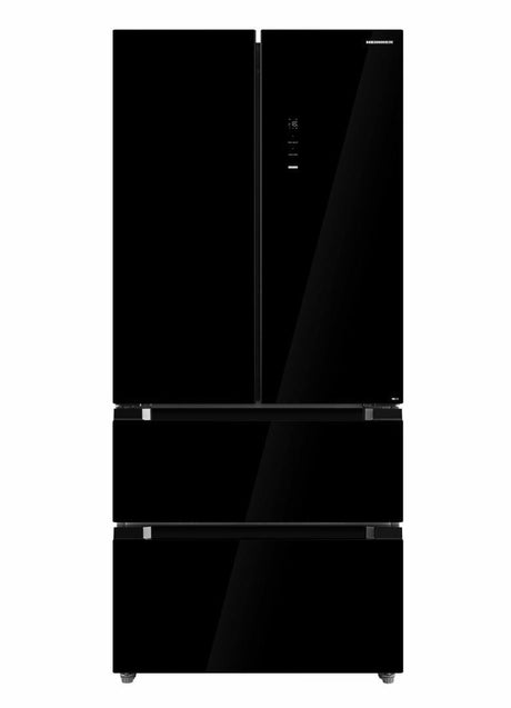 Heinner Combina frigorifica Combina Frigorifica French Door Heinner HCFD-M516INVHGBKE++ | 516L, No Frost, Clasa E, Inverter, Negru, 83.3x65.3x189.8cm