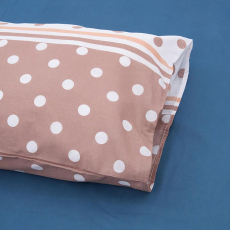 Heinner Lenjerie de pat Lenjerie de pat Heinner HR-DBL132-PLK | Dubla, 100% Bumbac, 4 Piese, Polka