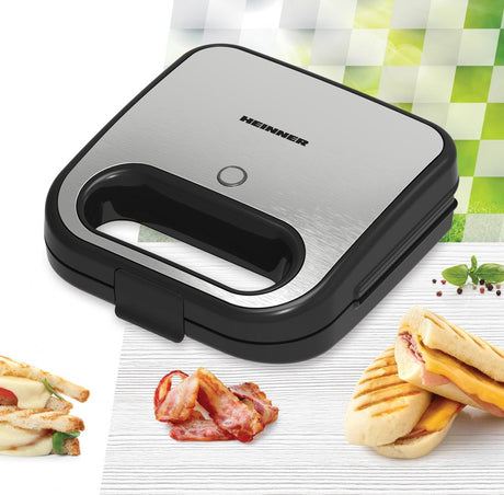 Heinner Sandwich maker Sandwich Maker Heinner SM-K750FGSL | 750W, Placi Detasabile, Antiaderent
