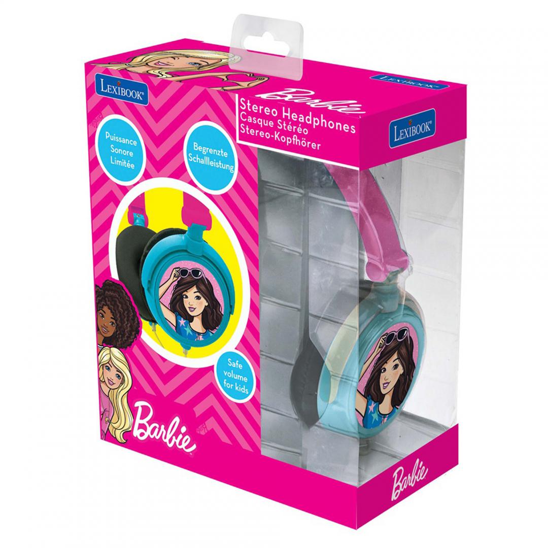 Casti Pliabile cu Fir, Barbie — Lexibook