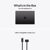 APPLE MacBook Pro 16.2"/Apple M5 Max (CPU 18-core, GPU 40-core, Neural Engine 16-core)/128GB/2TB - Space Black - INT KB (No Adapter) - 2026 (CTO from MGEE4RO/A)