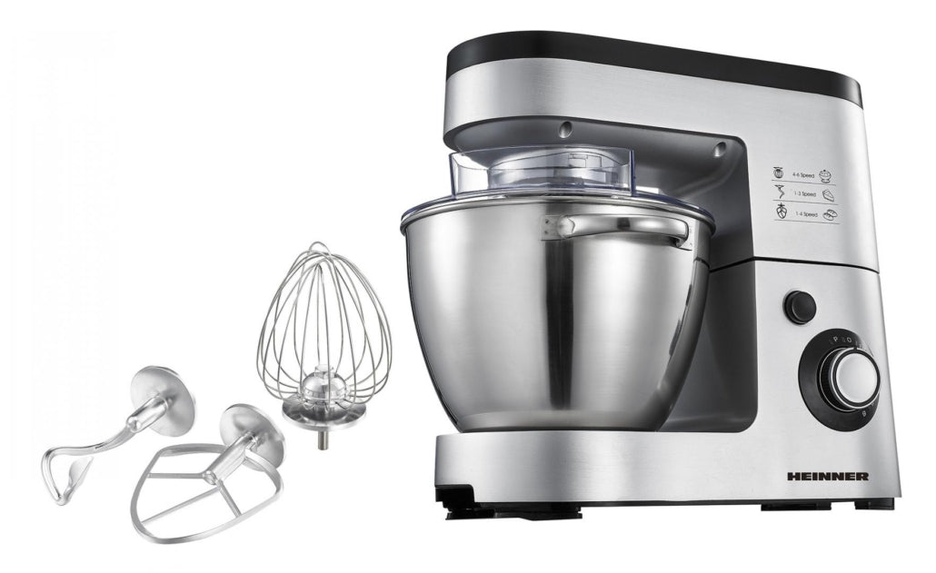 [RESIGILAT] Mixer Planetar Heinner HPM-1500XMC-V2 | 1500W, 6L, 6 Viteze, Violet