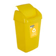Heinner Cos gunoi Cos Gunoi Heinner HR-AL-35G | 35L, Capac Batant, Reciclare, Galben