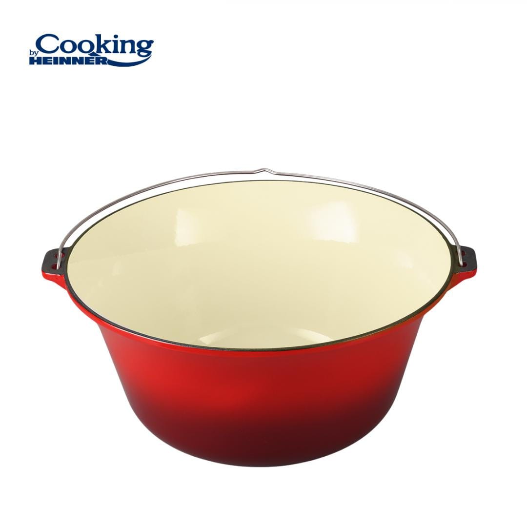 Heinner Vase de gatit Ceaun Cooking by Heinner HR-ZVC-22CE | Fonta Emailata, 22L, 49cm