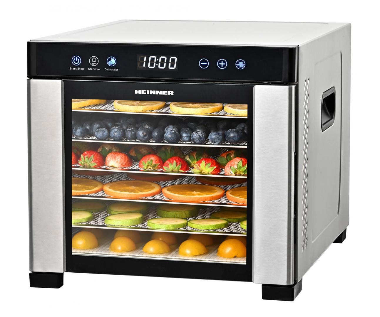 Heinner Deshidrator Deshidrator Heinner ProDry Essential HFD-KD600SS | 600W, 6 Tavi, Inox