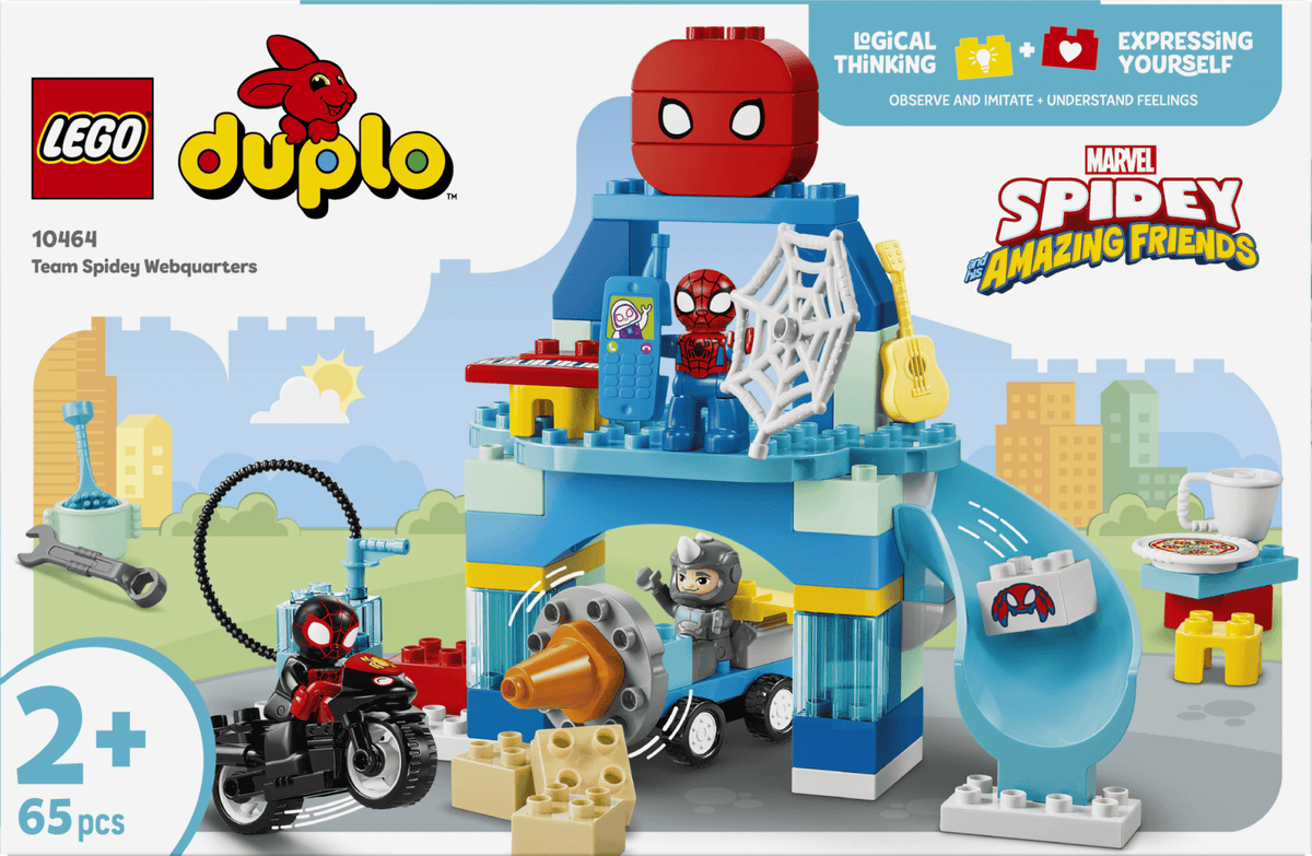 Lego Jucării Set Constructie LEGO Marvel 10464 | Sediul Echipei lui Paienjenel