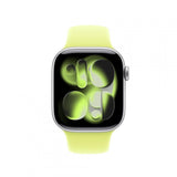 APPLE Apple Watch 42mm Neon Yellow Sport Band - S/M