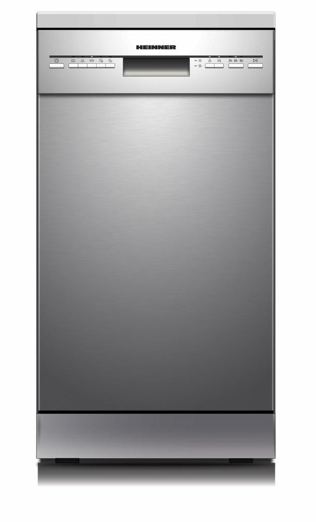 MASINA DE SPALAT VASE HEINNER HDW-FSM45510XE++. 10 SETURI, CLASA DE EFICIENTA ENERGETICA E, CONTROL ELECTRONIC, 5 PROGRA