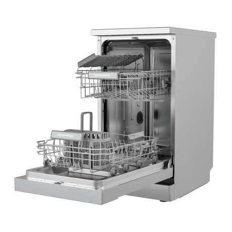 Heinner Masina de spalat vase Masina de spalat vase Heinner HDW-FSM45609DWE++ | 9 seturi, Clasa E, 6 programe, Display digital