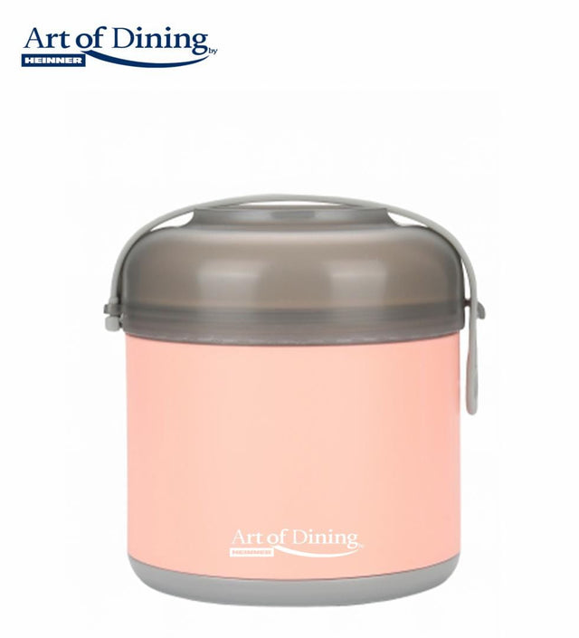Heinner Caserola termica Caserola Termica Heinner HR-NC-600R | 600ml, Loca, Roz
