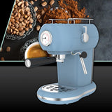 Fram Espressor manual Espressor Manual FRAM FEM-D15RBL | 1100W, 15 Bari, 1.2L, Albastru