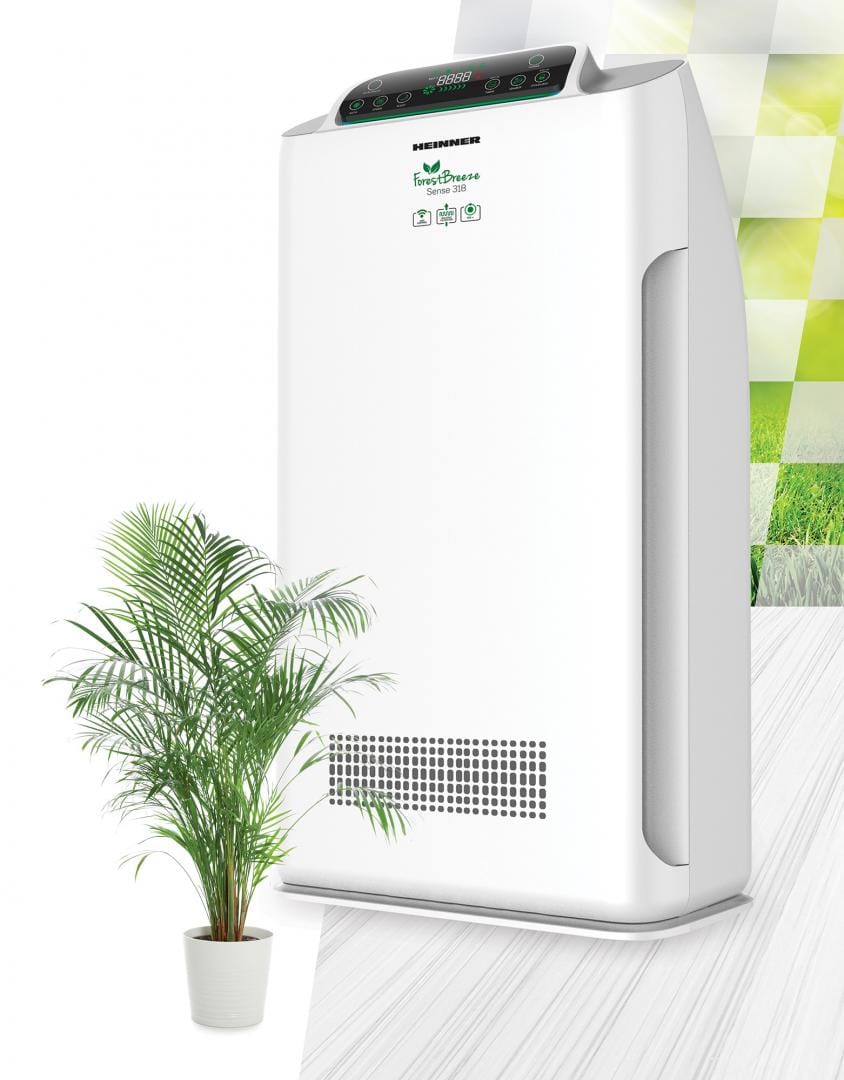 Heinner Purificator Purificator Heinner HPA-318WIFI | WiFi, Filtru HEPA, 318m³/h, Control Aplicatie