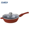 Heinner Tigaie Tigaie Heinner HR-JLG-26T | 26cm, Adanca 7cm, Aluminiu, Cu Capac
