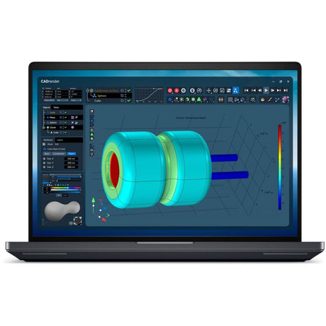 DELL Laptop Dell Pro Max 18 Plus MB18250 18" QHD+, Intel U9-285HX, 64GB Ram, 1TB SSD + 4TB SSD, NVIDIA RTX PRO 4000 Blackwell, Windows 11 Pro