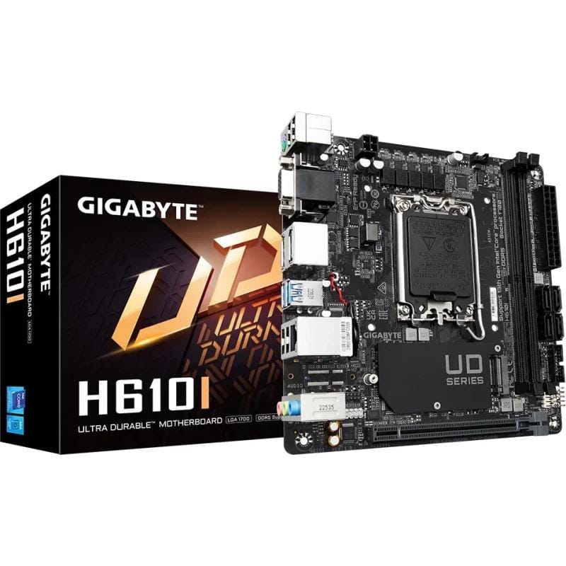GIGABYTE Placa de bază Gigabyte H610I LGA1700