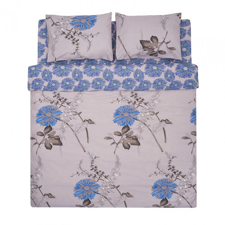 Heinner Lenjerie de pat Lenjerie Pat Heinner HR-4BED-132-FLO | DBL, 100% BBC, 132TC, Floral