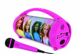 Boxa cu Microfon și Lumini, Barbie — Lexibook