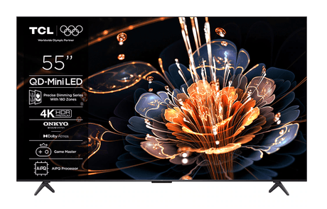 TCL Televizor LED Televizor TCL Mini LED 55C69KS | 139 cm, Smart Google TV, 4K UHD, 144Hz